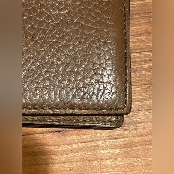 Cartier Brown Leather Long Wallet - Picture 4 of 9